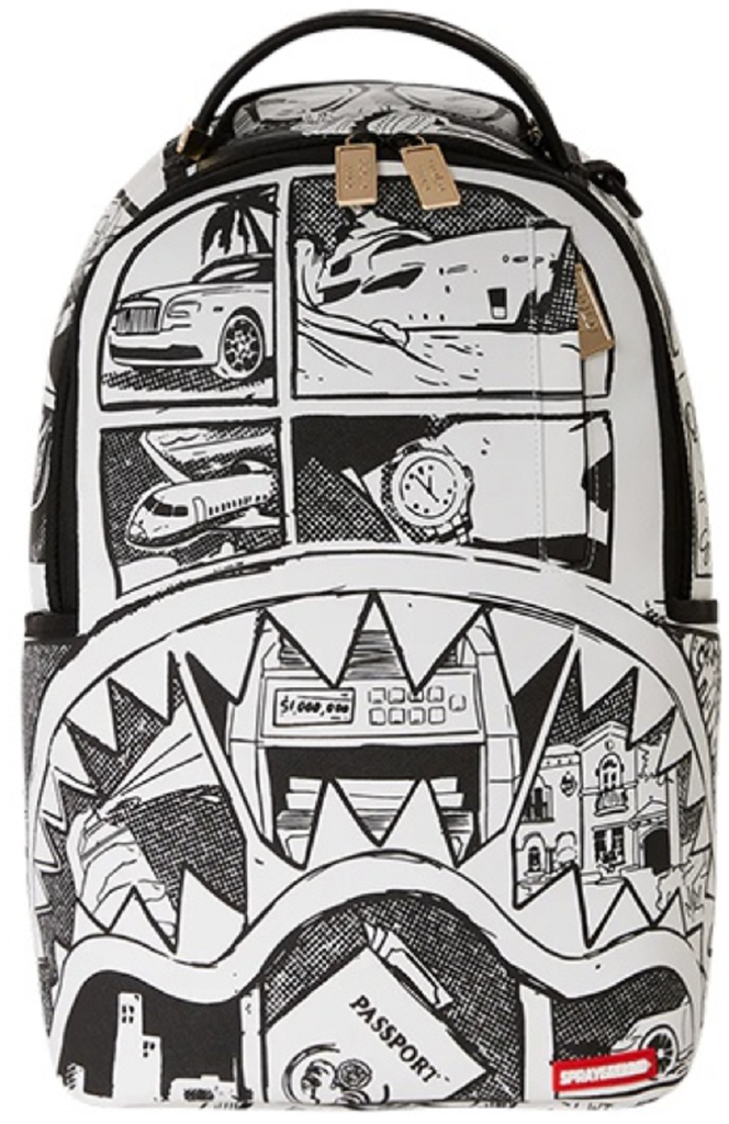 Balo Sprayground Comic Style 'White' W0845735