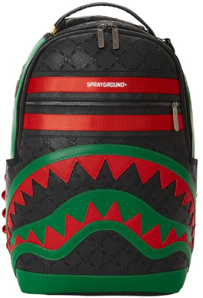 Balo Sprayground Presbyopia Stitching Shark Mouth Large 'Black' W0845701