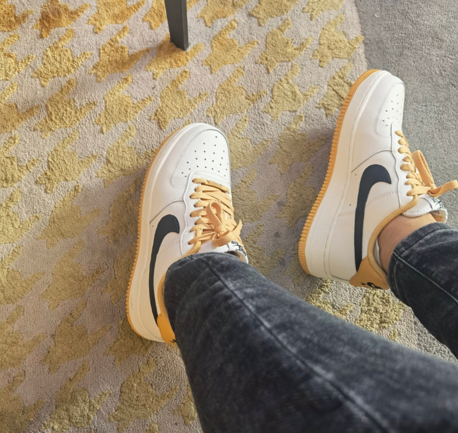 Giày Nike Air Force 1 Low 'Sail Gold' FD9063-101