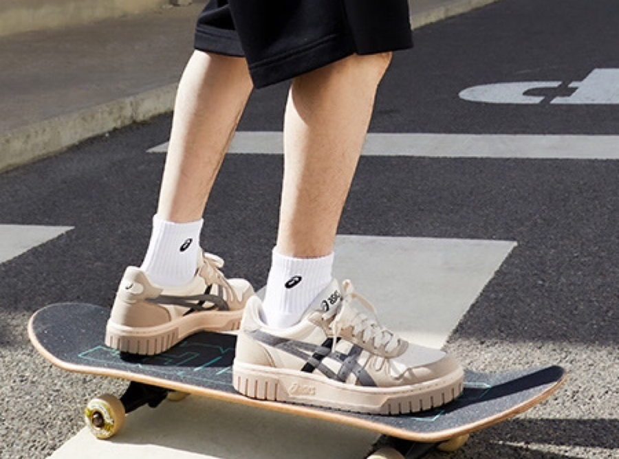 Giày Asics Court MZ 'Cream Black Gum' 1203A127-700
