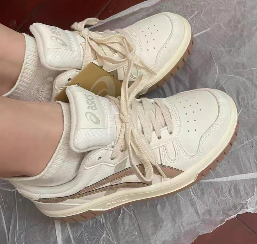Giày Asics Court MZ Retro Casual 'Beige Brown' 1203A127-106