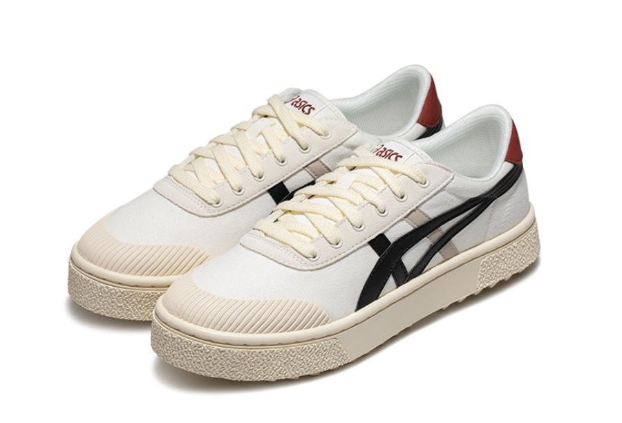 Giày Asics Court Trail 'White Black' 1203A146-104