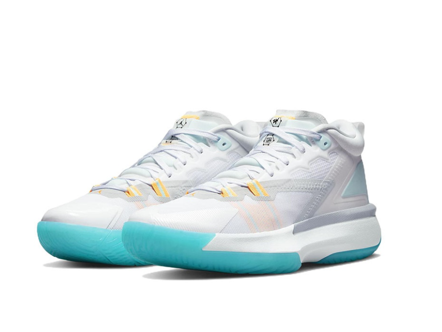 Giày Nike Jordan Zion 1 PF 'White Dynamic Turquoise' DA3129-101