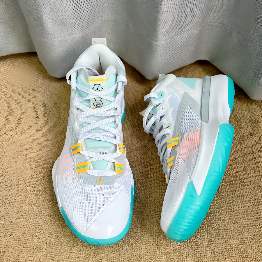 Giày Nike Jordan Zion 1 PF 'White Dynamic Turquoise' DA3129-101