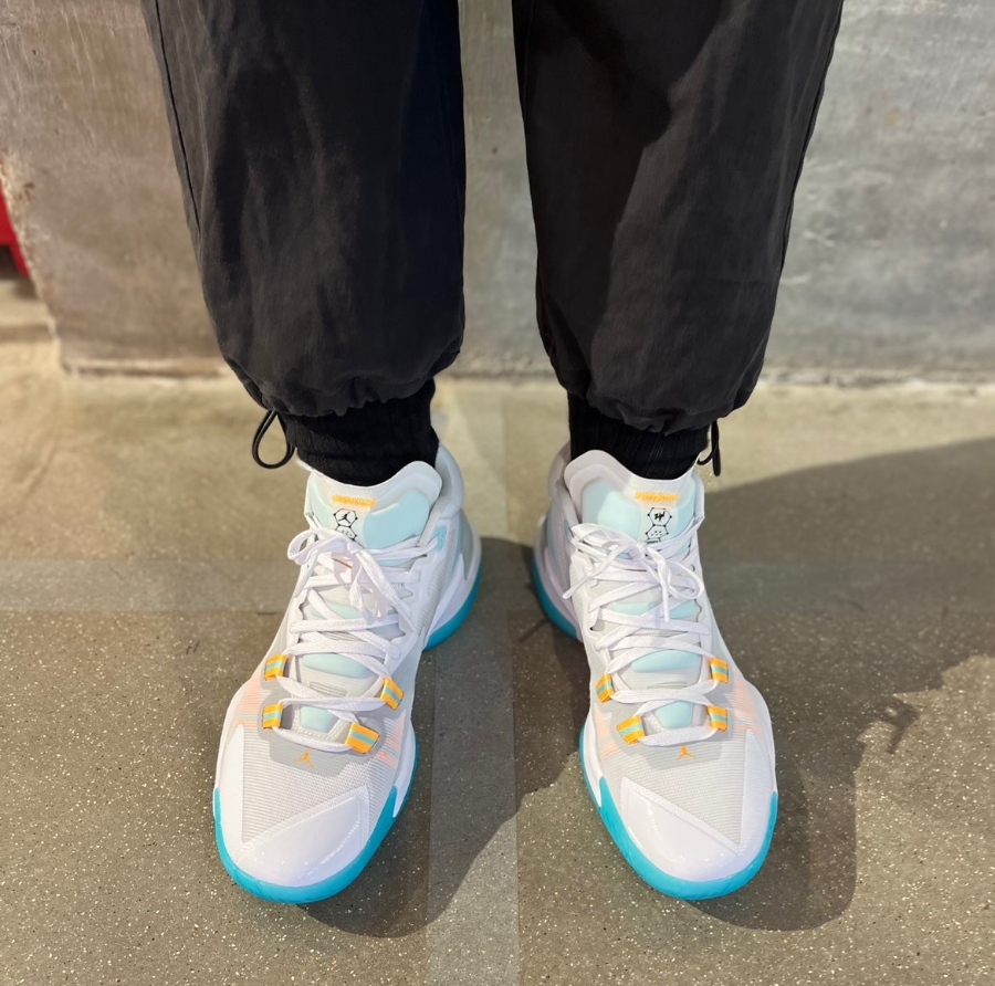 Giày Nike Jordan Zion 1 PF 'White Dynamic Turquoise' DA3129-101