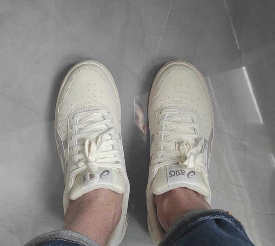 Giày Asics Court Mz 'Beige Grey' 1203A127-200