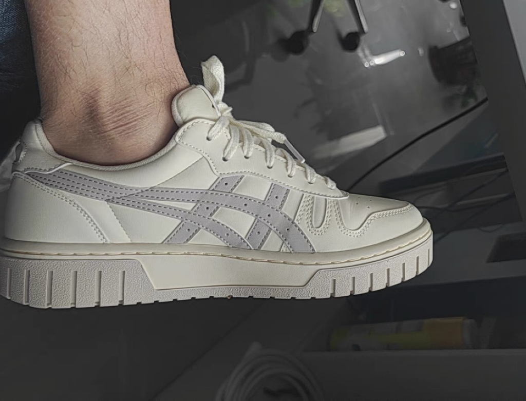 Giày Asics Court Mz 'Beige Grey' 1203A127-200