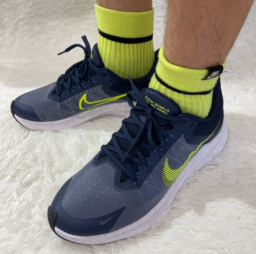 Giày Nike Zoom Winflo 8 'Midnight Navy Volt' CW3419-401