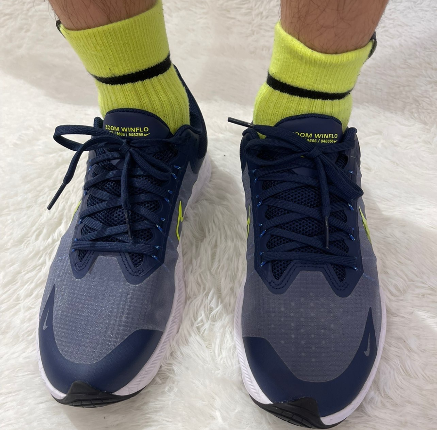 Giày Nike Zoom Winflo 8 'Midnight Navy Volt' CW3419-401