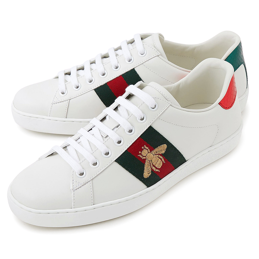 Giày Gucci Scratch Ace Bee 'White' 429446-02JP0-9064