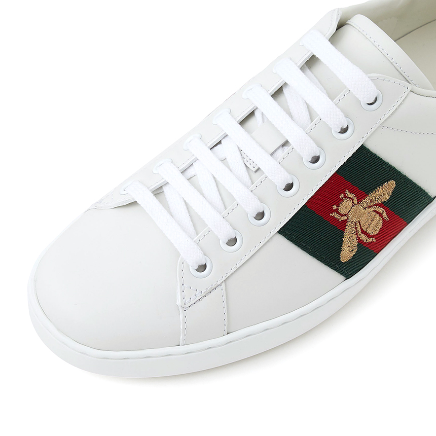Giày Gucci Scratch Ace Bee 'White' 429446-02JP0-9064