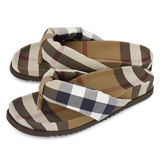 Dép Burberry Check Duncannon 'Brown' 8051880
