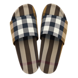 Dép Burberry Check Slide 'Brown' 8049018