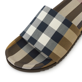 Dép Burberry Check Slide 'Brown' 8049018