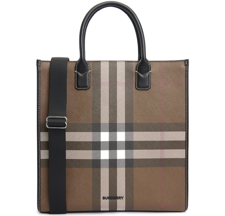 Túi Burberry Executive Check Slim 'Brown' 8064445
