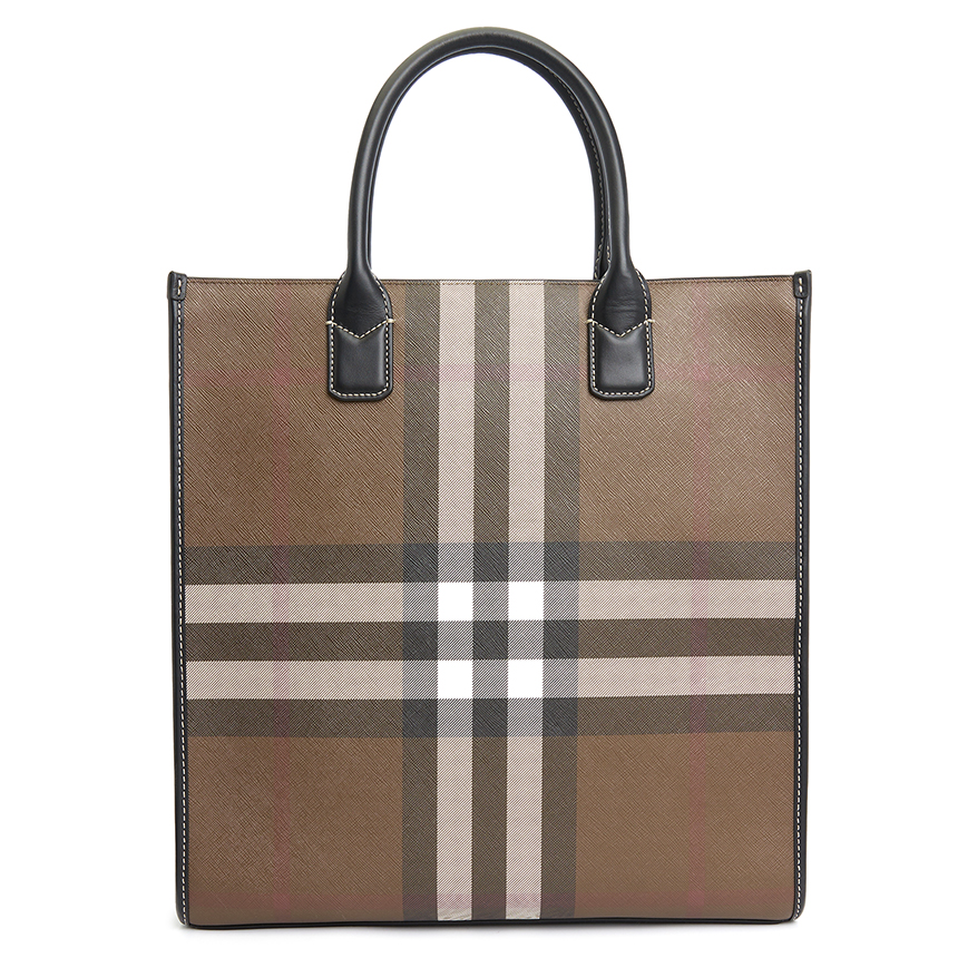 Túi Burberry Executive Check Slim 'Brown' 8064445