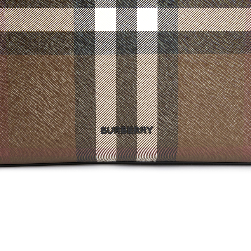 Túi Burberry Executive Check Slim 'Brown' 8064445