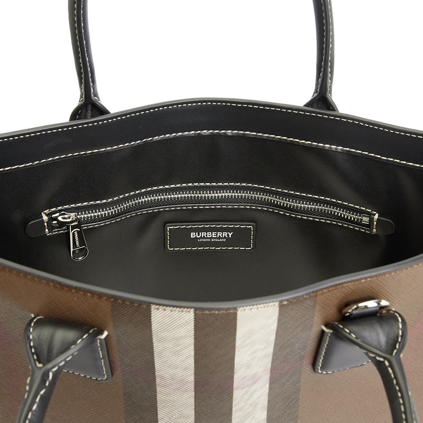 Túi Burberry Executive Check Slim 'Brown' 8064445