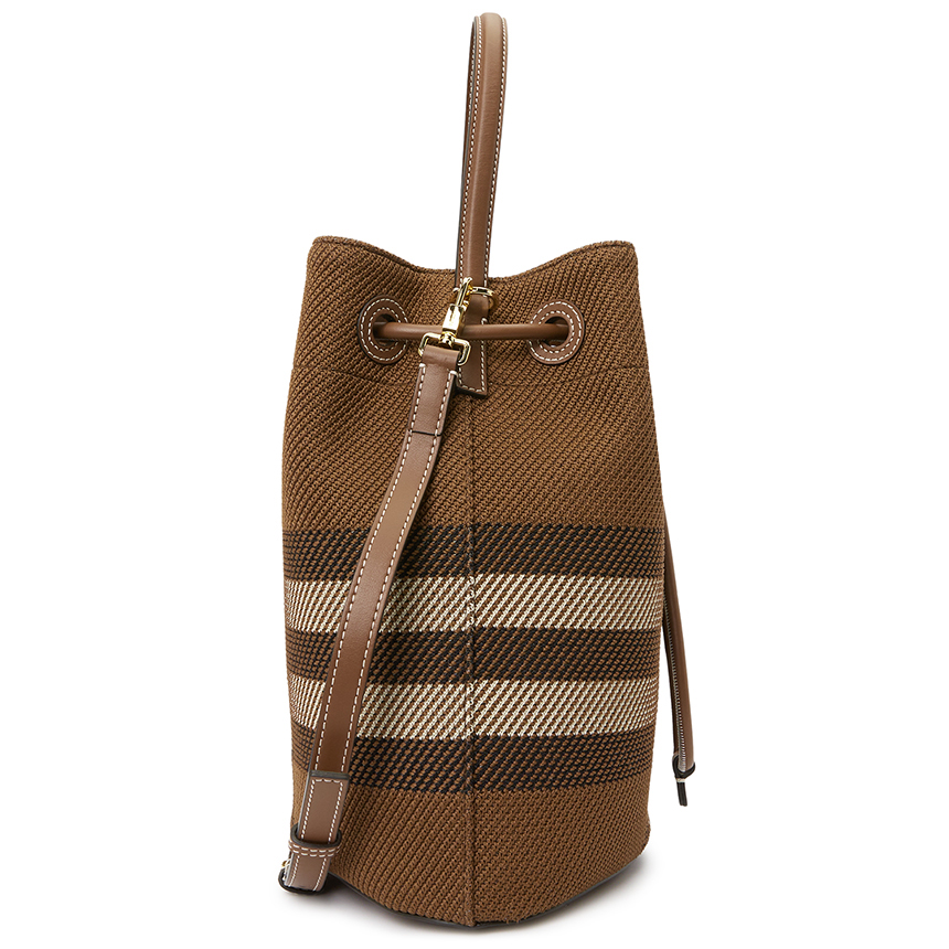 Túi Burberry Small Check Bucket 'Brown' 8056138