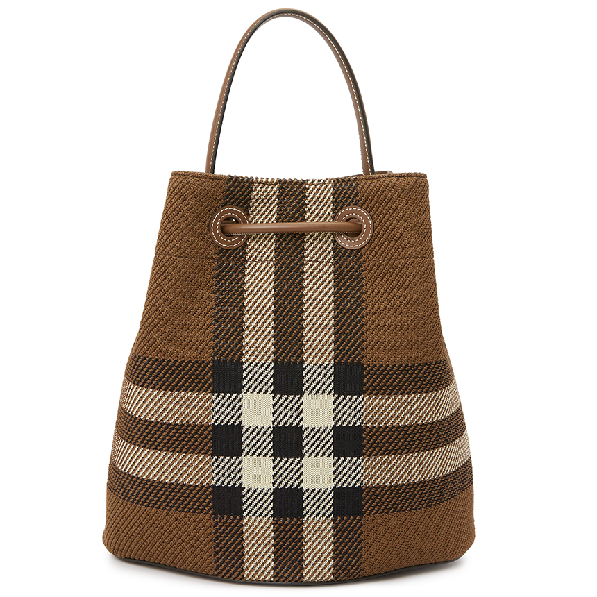 Túi Burberry Small Check Bucket 'Brown' 8056138