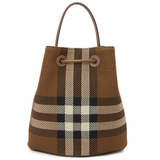Túi Burberry Small Check Bucket 'Brown' 8056138