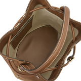 Túi Burberry Small Check Bucket 'Brown' 8056138