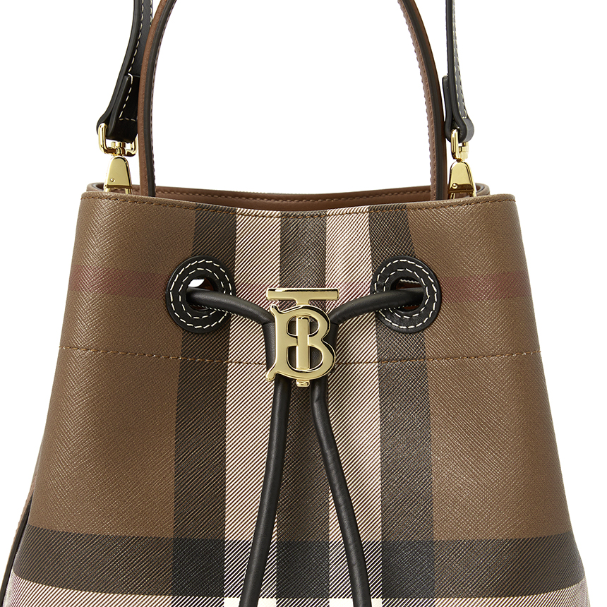 Túi Burberry Check Small Bucket 'Brown' 8063070