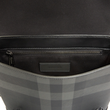 Túi Burberry Check Small Wright 'Charcoal' 8065335