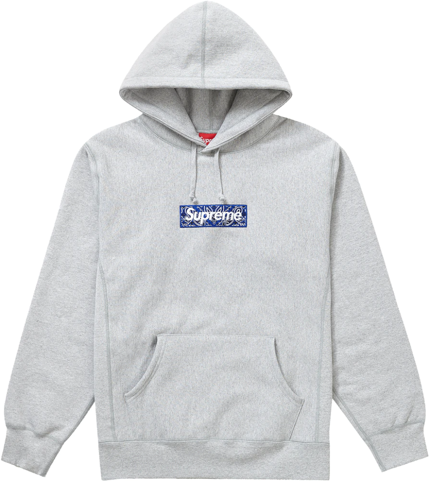 Áo Supreme Bandana Box Logo Hooded 