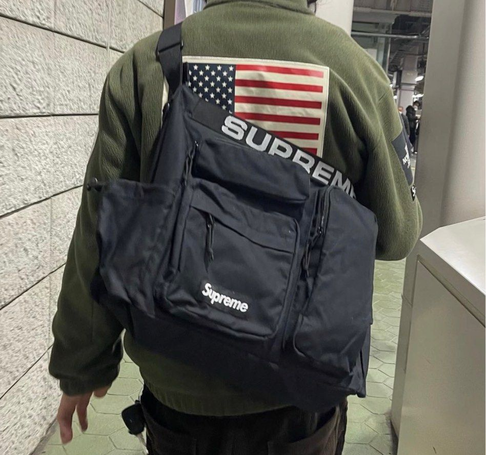 Balo Supreme Field Messenger Bag 'Black'