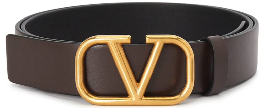 Thắt Lưng Valentino V Logo 'Brown' T0Q90ECU-NM8