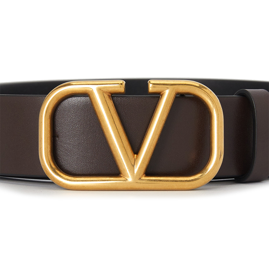 Thắt Lưng Valentino V Logo 'Brown' T0Q90ECU-NM8