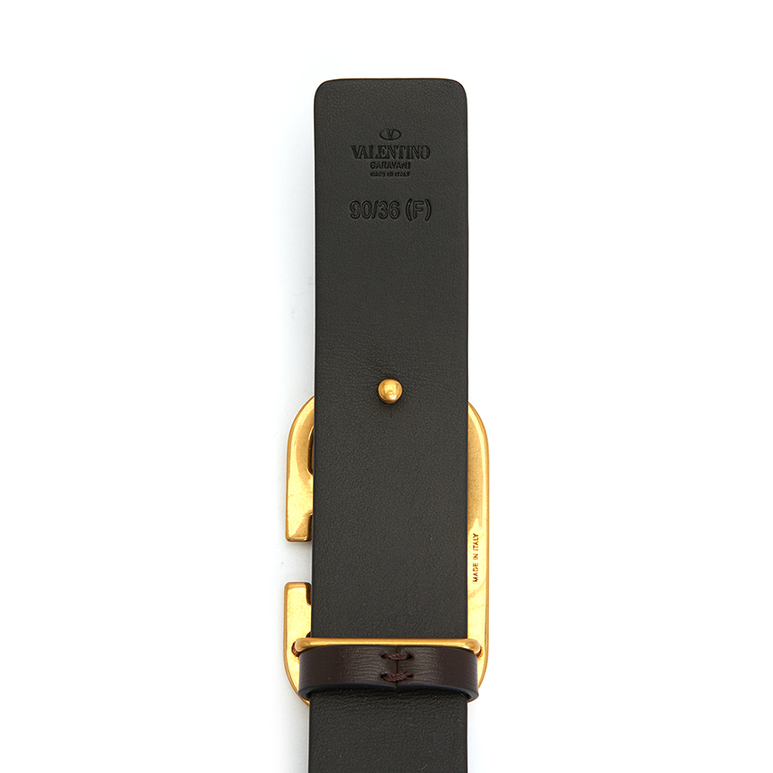 Thắt Lưng Valentino V Logo 'Brown' T0Q90ECU-NM8