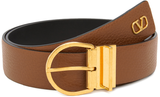 Thắt Lưng Valentino Mini V Logo 'Brown' T0SA3ICW-HG5