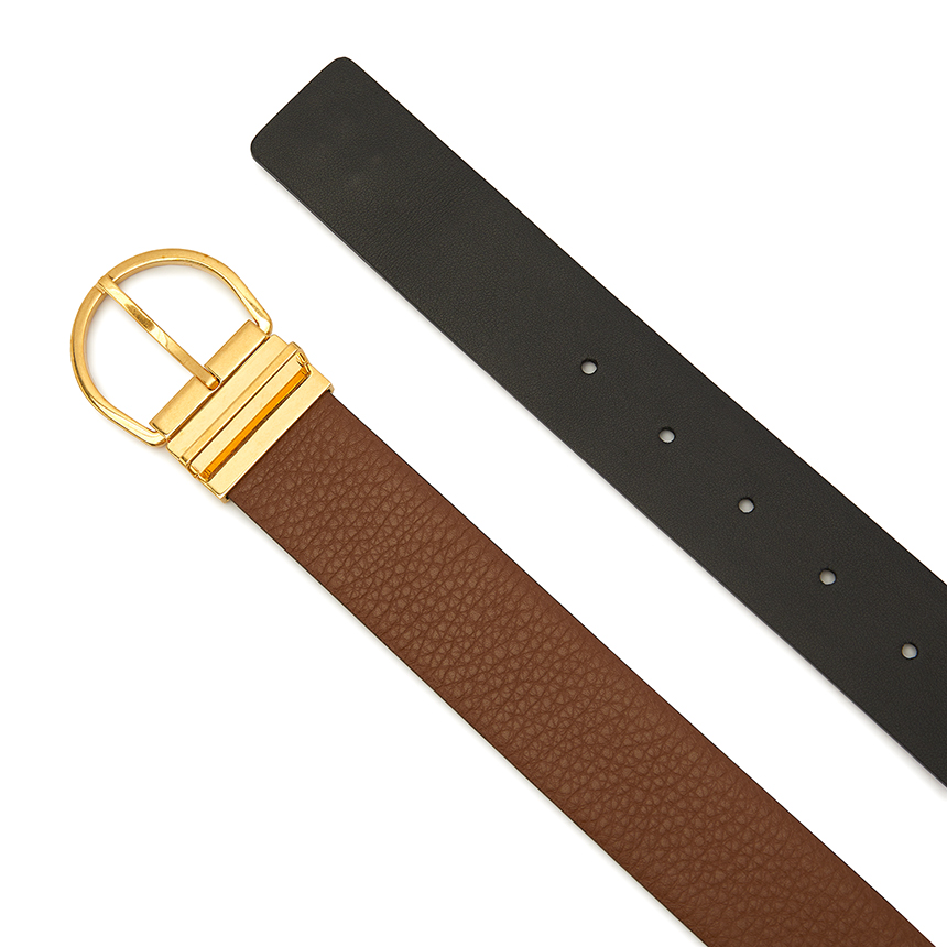 Thắt Lưng Valentino Mini V Logo 'Brown' T0SA3ICW-HG5