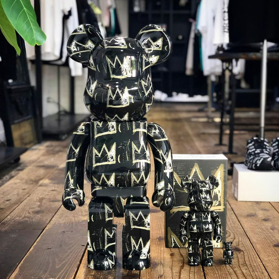 BE@RBRICK JEAN-MICHEL BASQUIAT #8 1000％ | www.protegervacinas.com.br