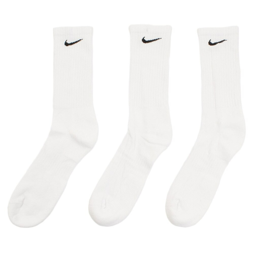 Nike cotton crew socks white Clearance