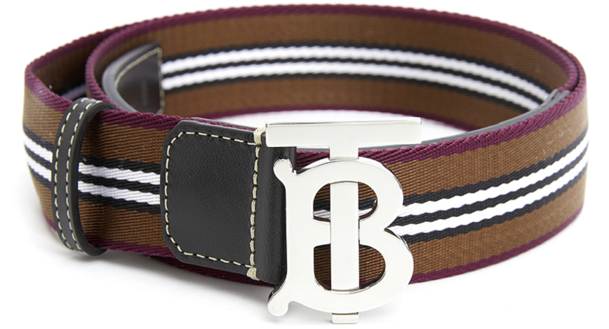 Thắt Lưng Burberry Icon Stripe Webbing 'Brown' 8062908