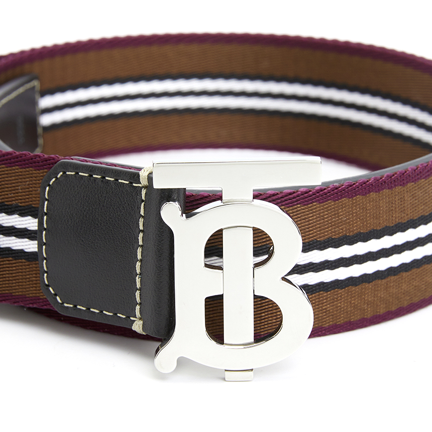 Thắt Lưng Burberry Icon Stripe Webbing 'Brown' 8062908