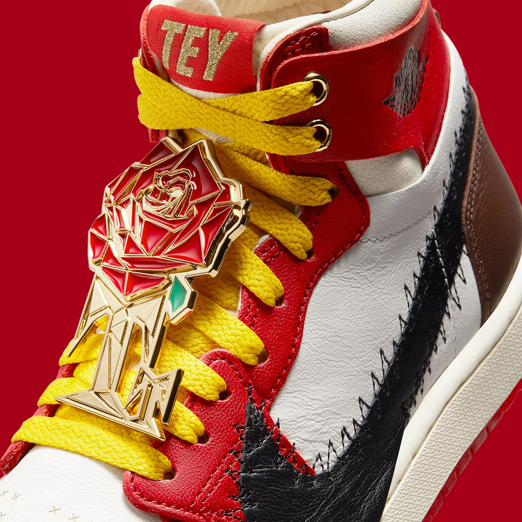 Giày Nike Teyana Taylor x Air Jordan 1 Zoom CMFT 2 'A Rose From Harlem' FJ0604-601