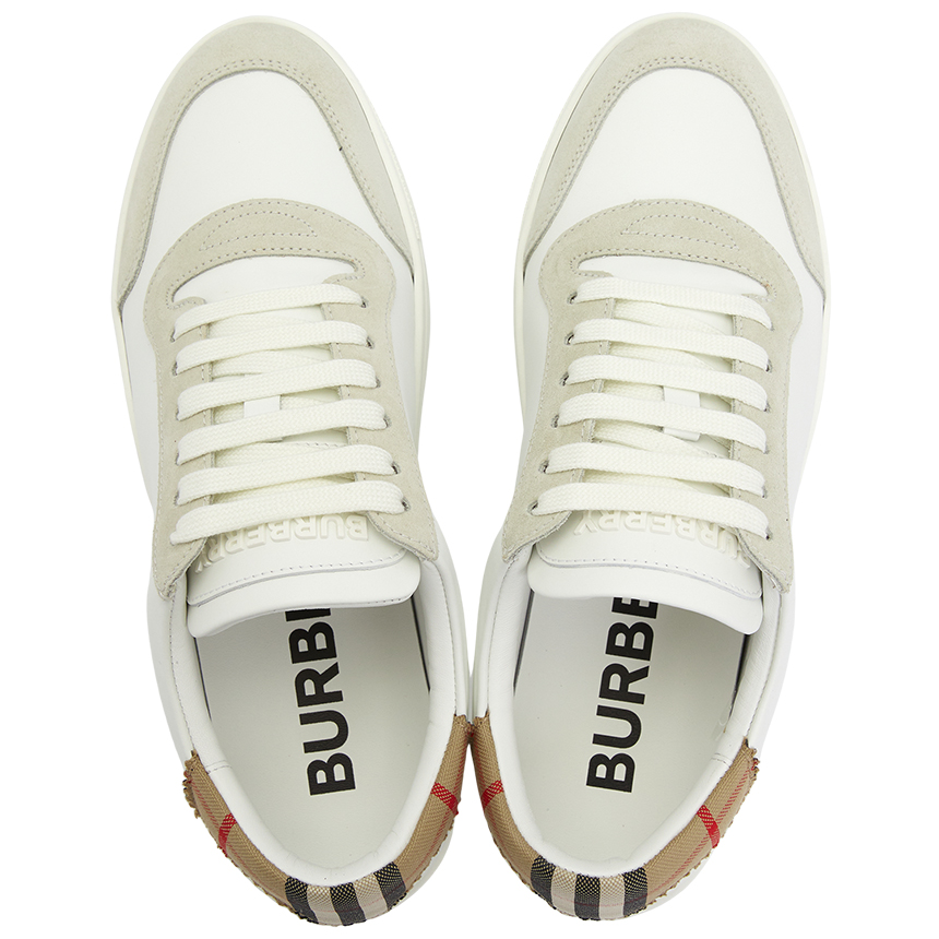 Giày Burberry Check Robin 'White' 8066468