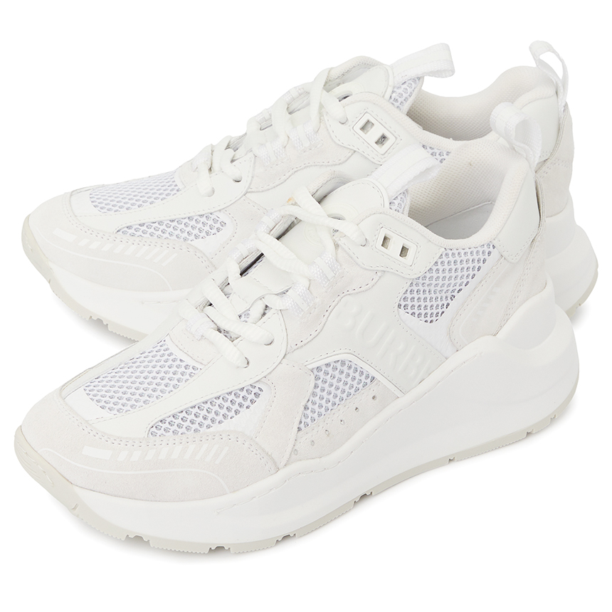 Giày Burberry Logo Embossing 'White' 8063466