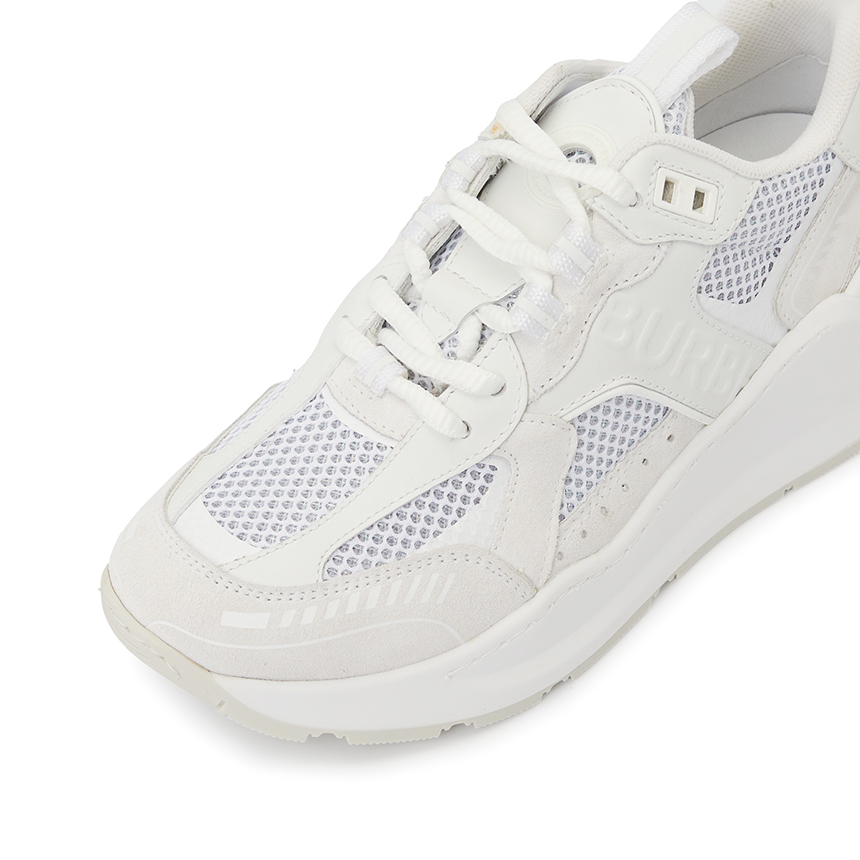Giày Burberry Logo Embossing 'White' 8063466