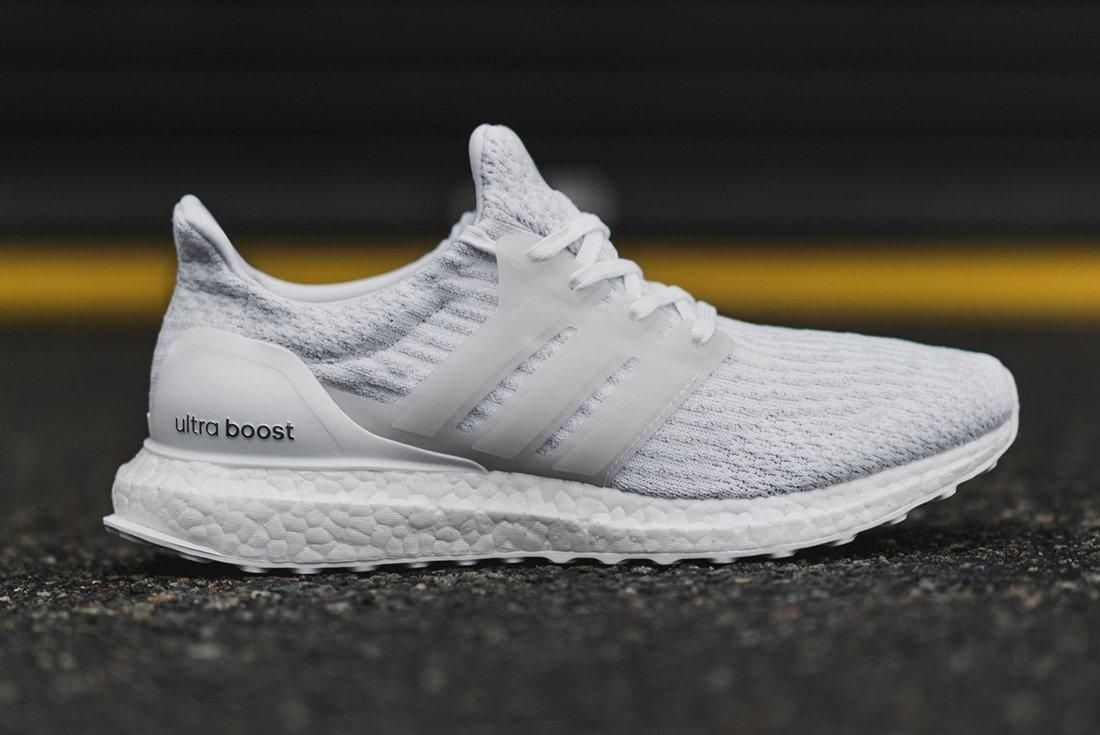 all white ultra boost 3.0