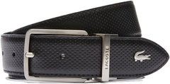 Thắt Lưng Lacoste Engraved Buckle Reversible Pique 'Black' RC4002M53G-000