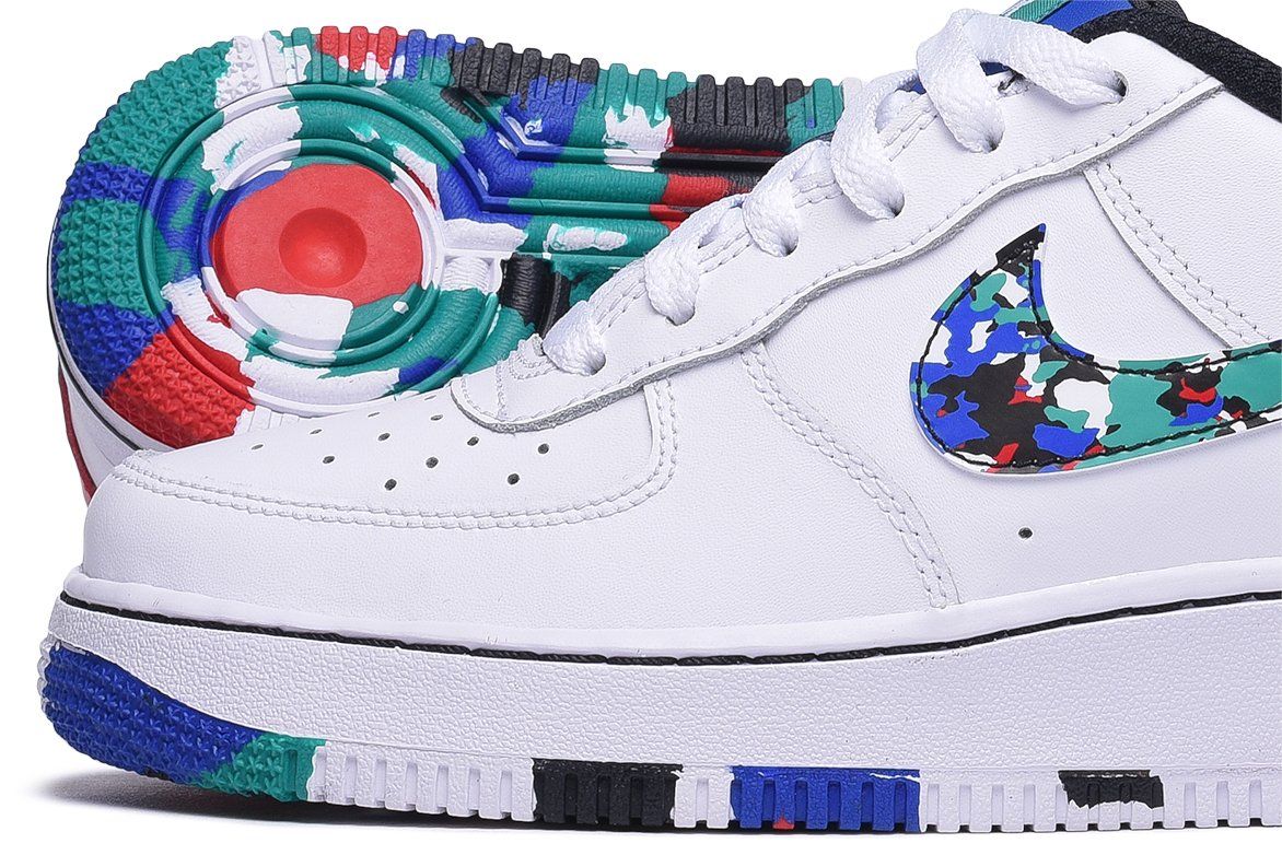 nike air force 1 crayon