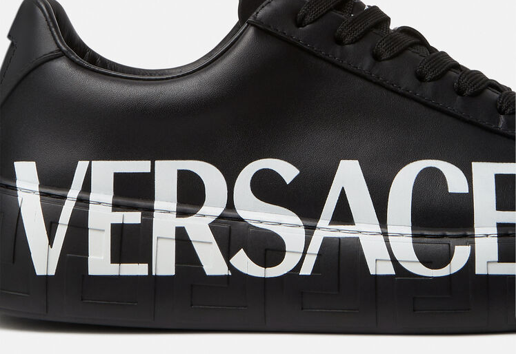Versace Greca Logo Trainers for Men | Online Store EU