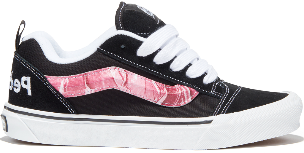 Giày Vans x Peaches. Knu Skool New School 'Black Pink' VN0009QCB9P1