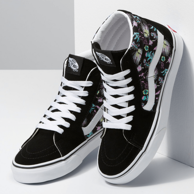 Giày Vans Sk8-Hi Paradise Floral Black VN0A32QG3VD