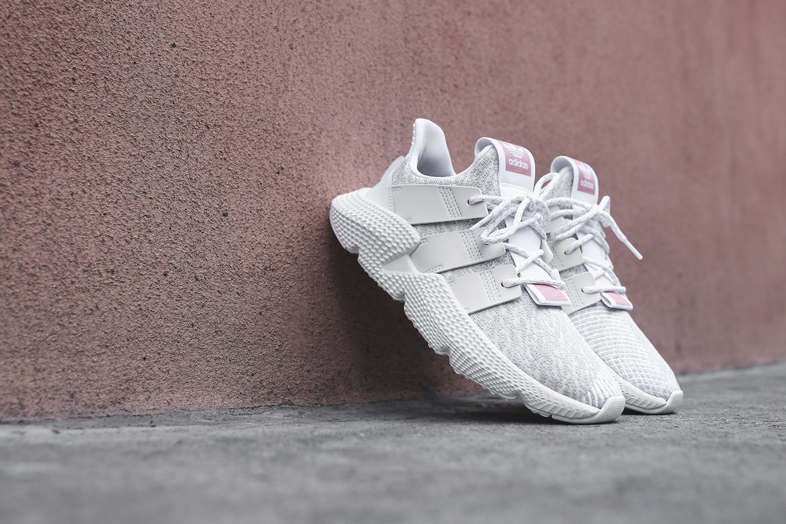 adidas prophere white grey